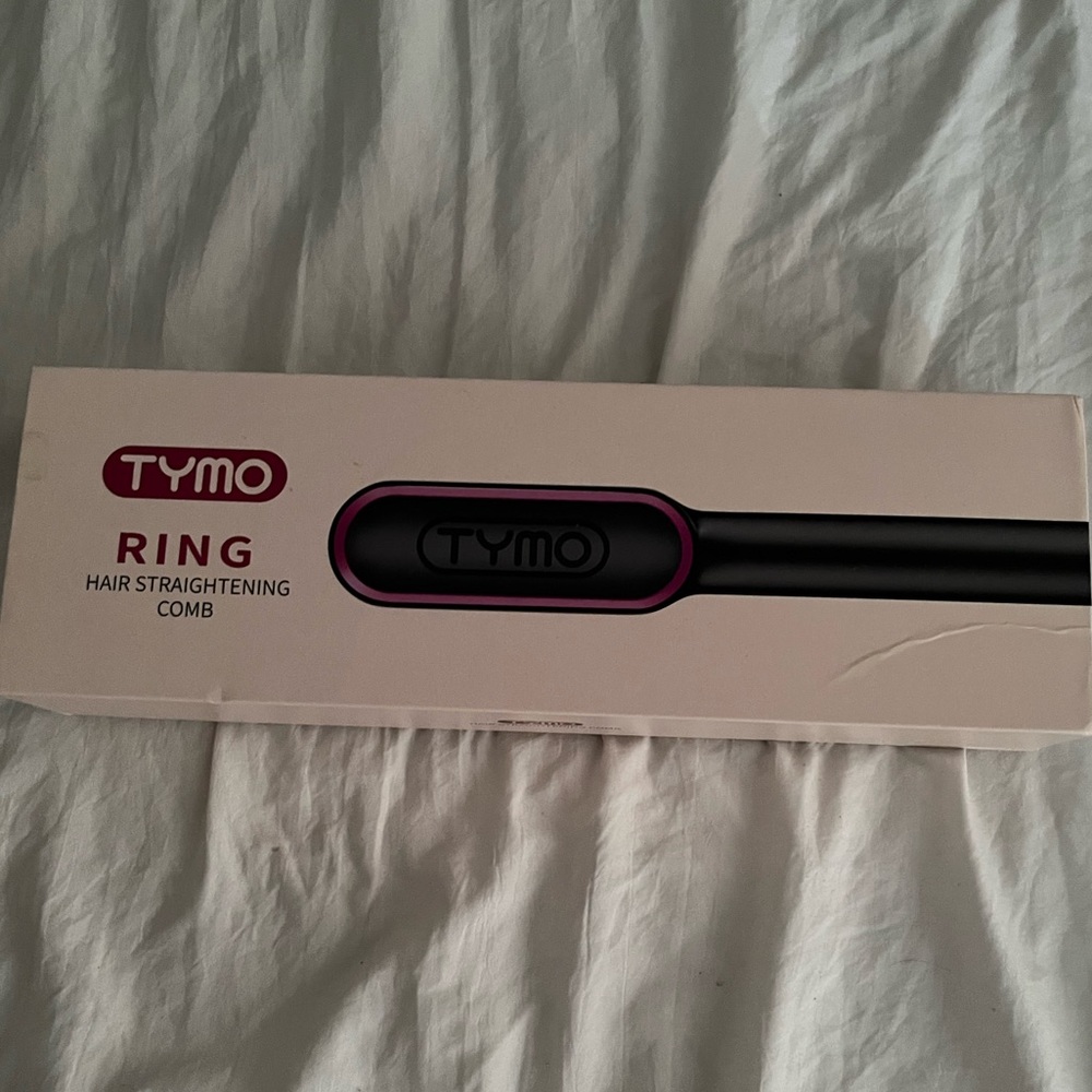 TYMO hair straightener comb.